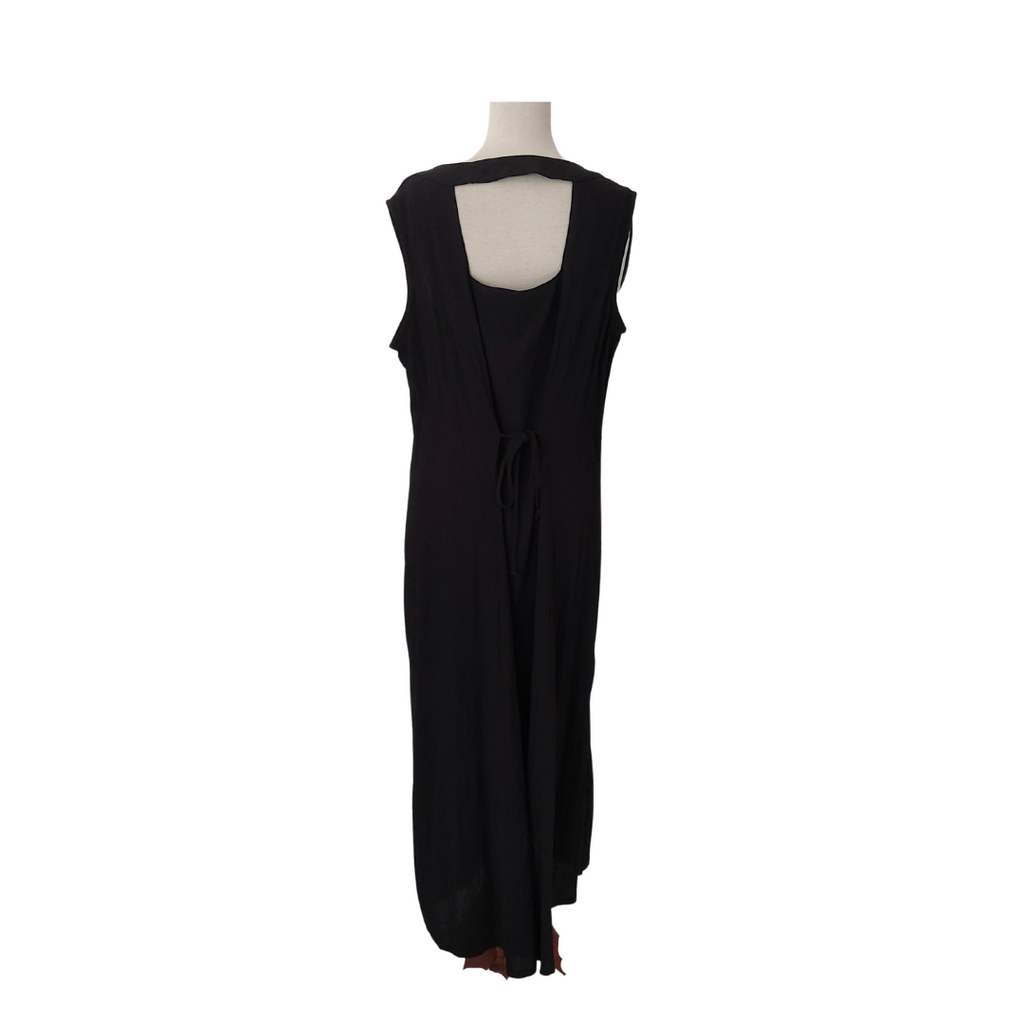 Fashion Bug Black Sleeveless Maxi Dress | Brand New |