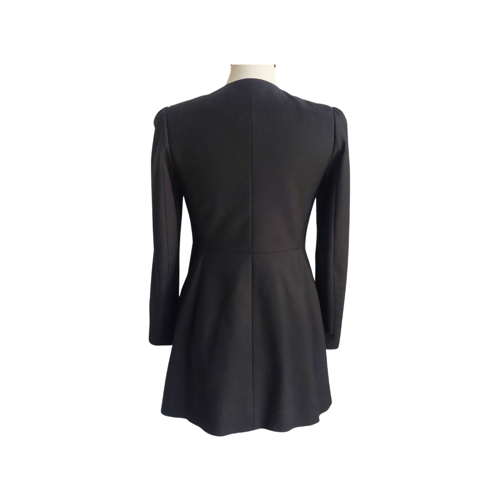 Zara Black Front Zip Jacket | Gently Used |