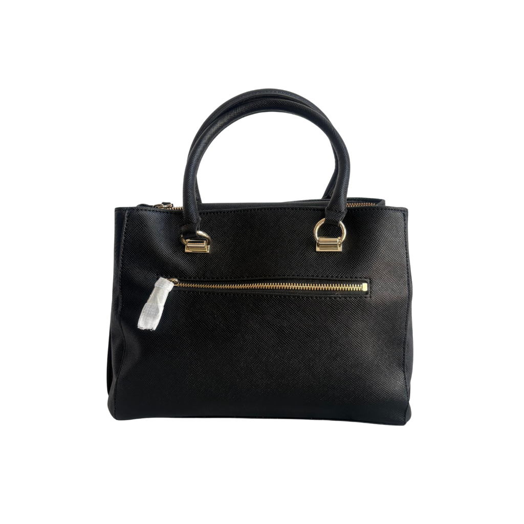 Guess Black Noelle Girlfriend Satchel Bag | Gently Used |
