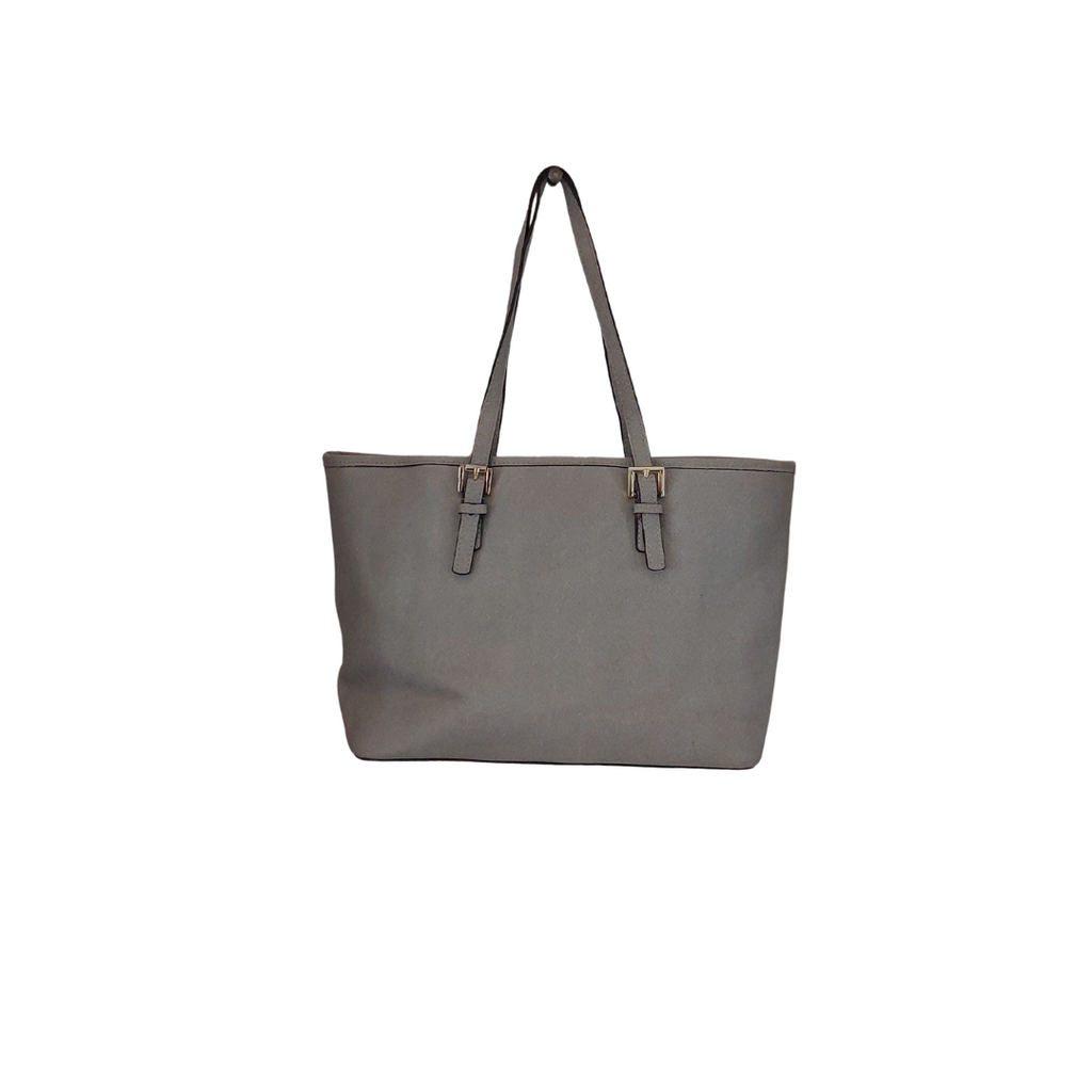 Michael Kors Light Grey Jet Set Travel Tote Bag | Pre Loved |