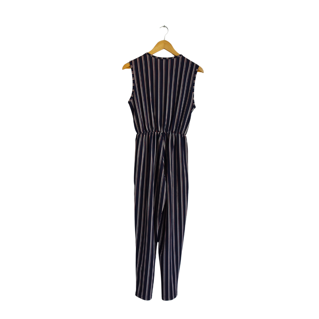 Mantra Navy Sleeveless Jumpsuit | Gently Used |