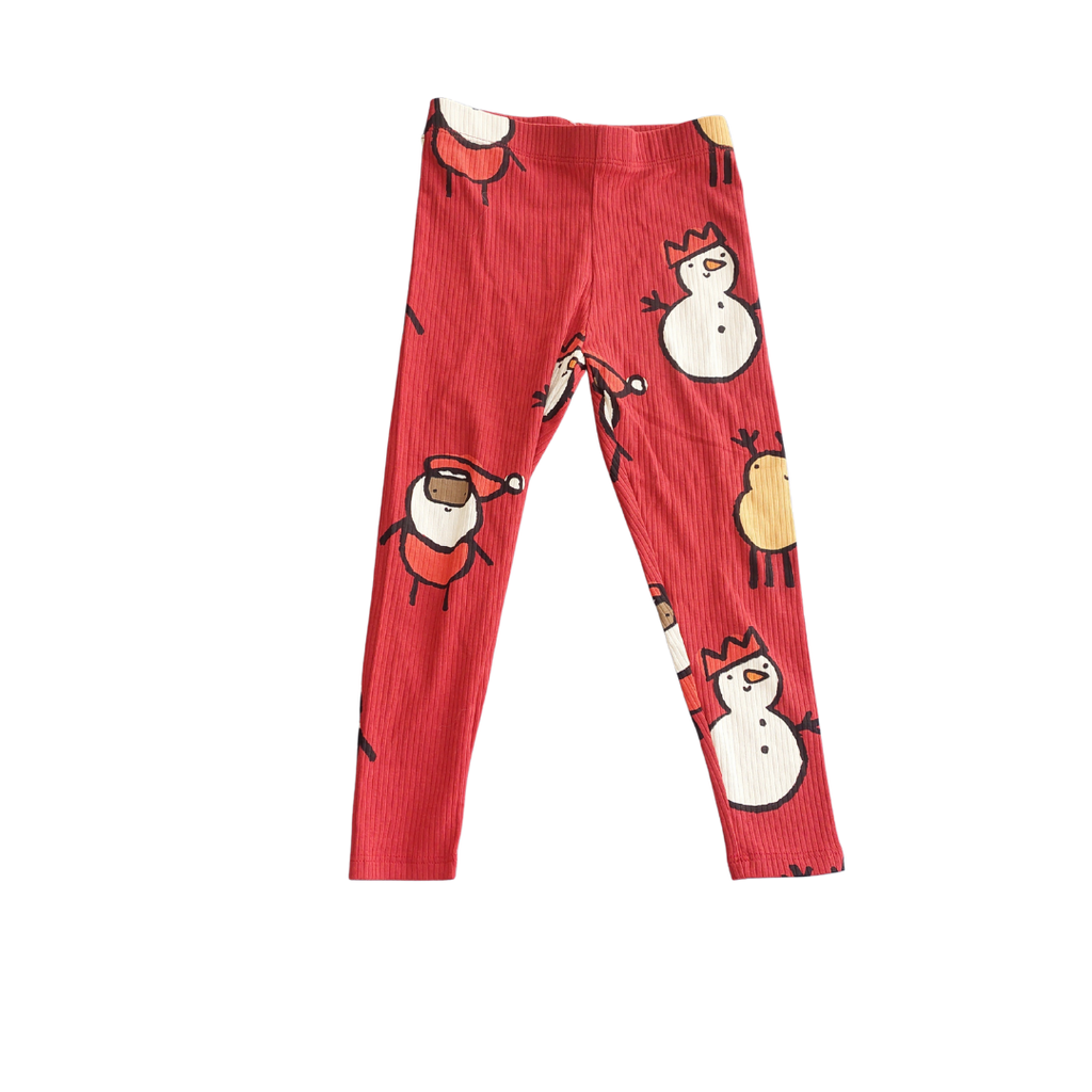 Next Red Ribbed Christmas Set (4-5 Years) | Brand New |