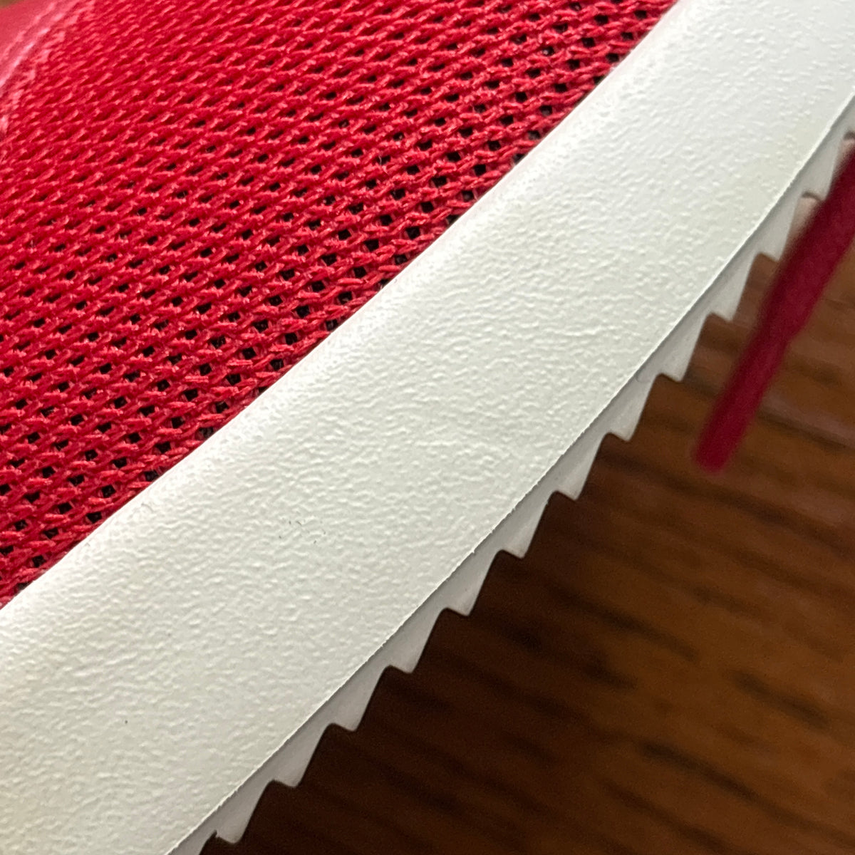 Giuseppe Zanotti Red Leather & Mesh Megatron Lace Up Trainers Sneakers | Like New |
