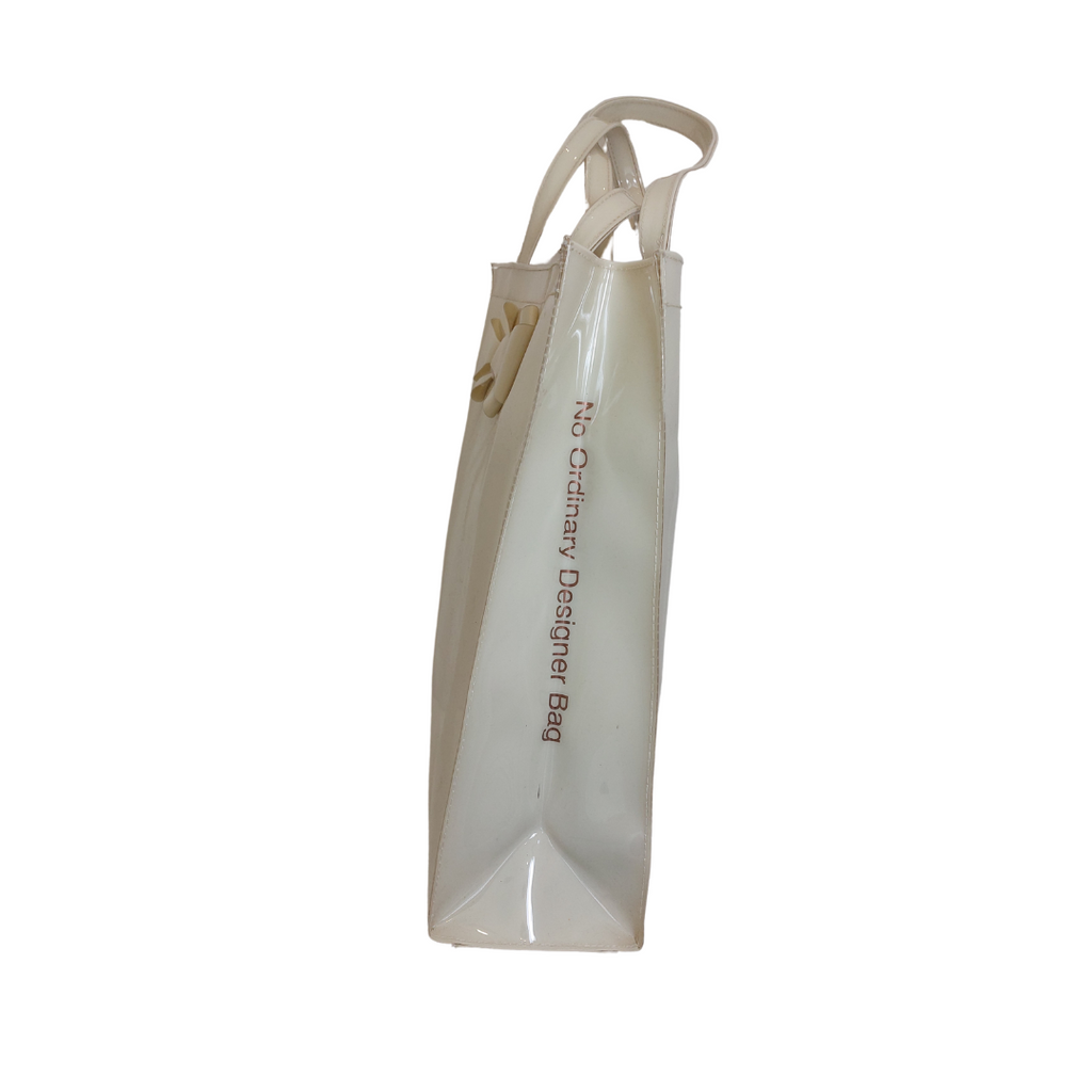 Ted Baker Off-white Jelly Bow Tote | Pre Loved |