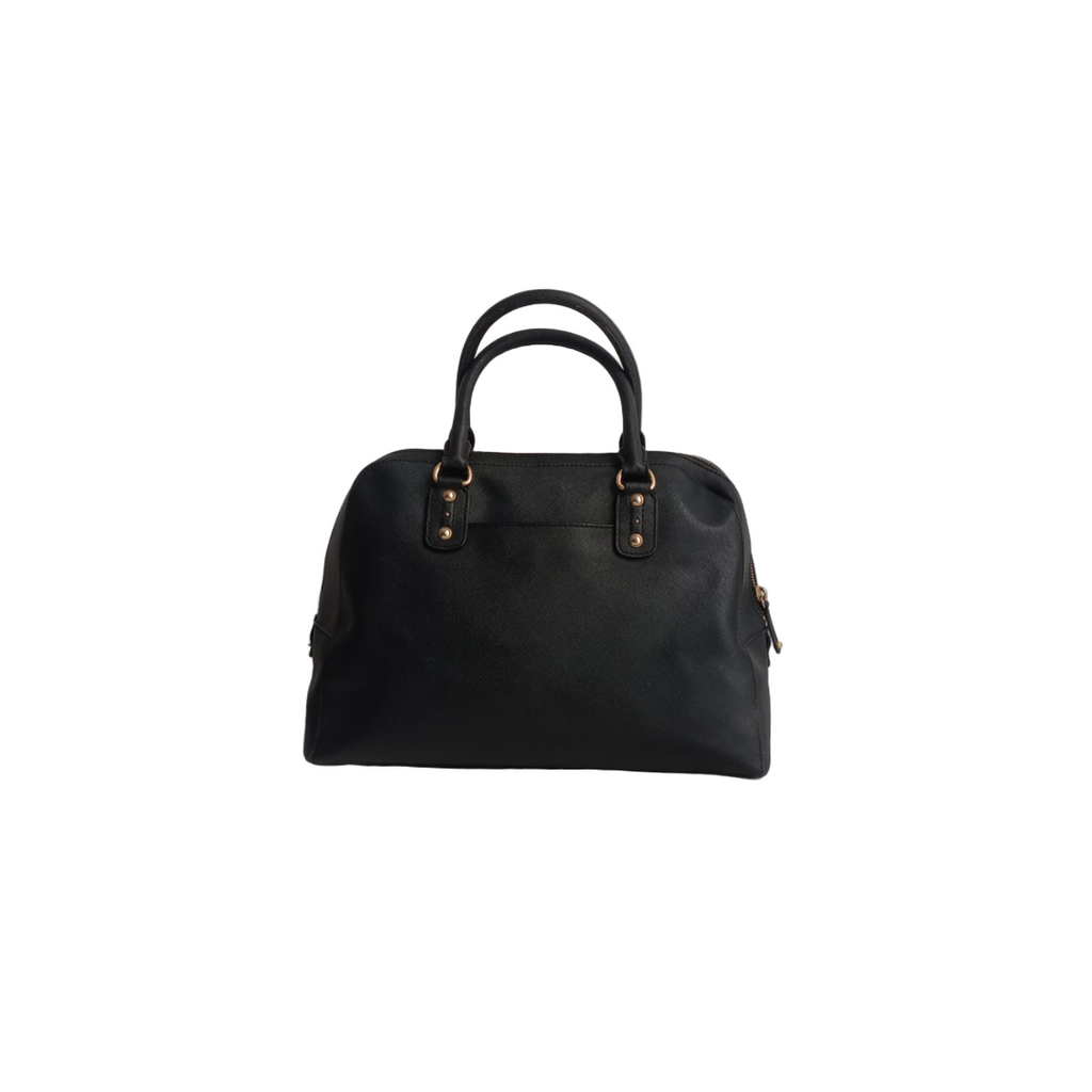 Michael Kors Black Saffiano Leather Large Satchel Bag | Pre Loved |