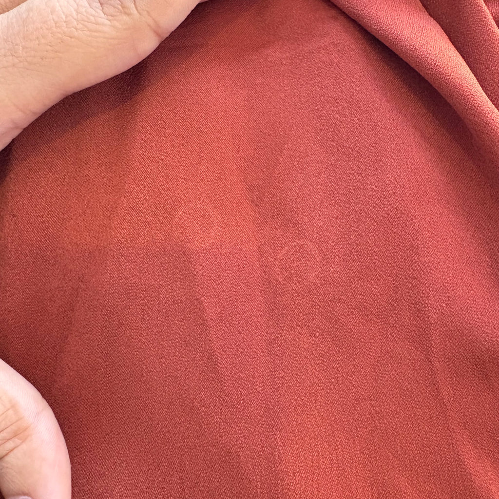 Banana Republic Rust Satin Top | Brand New |