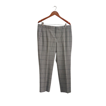 Banana Republic Gray Plaid Avery Fit Pants | Gently Used |