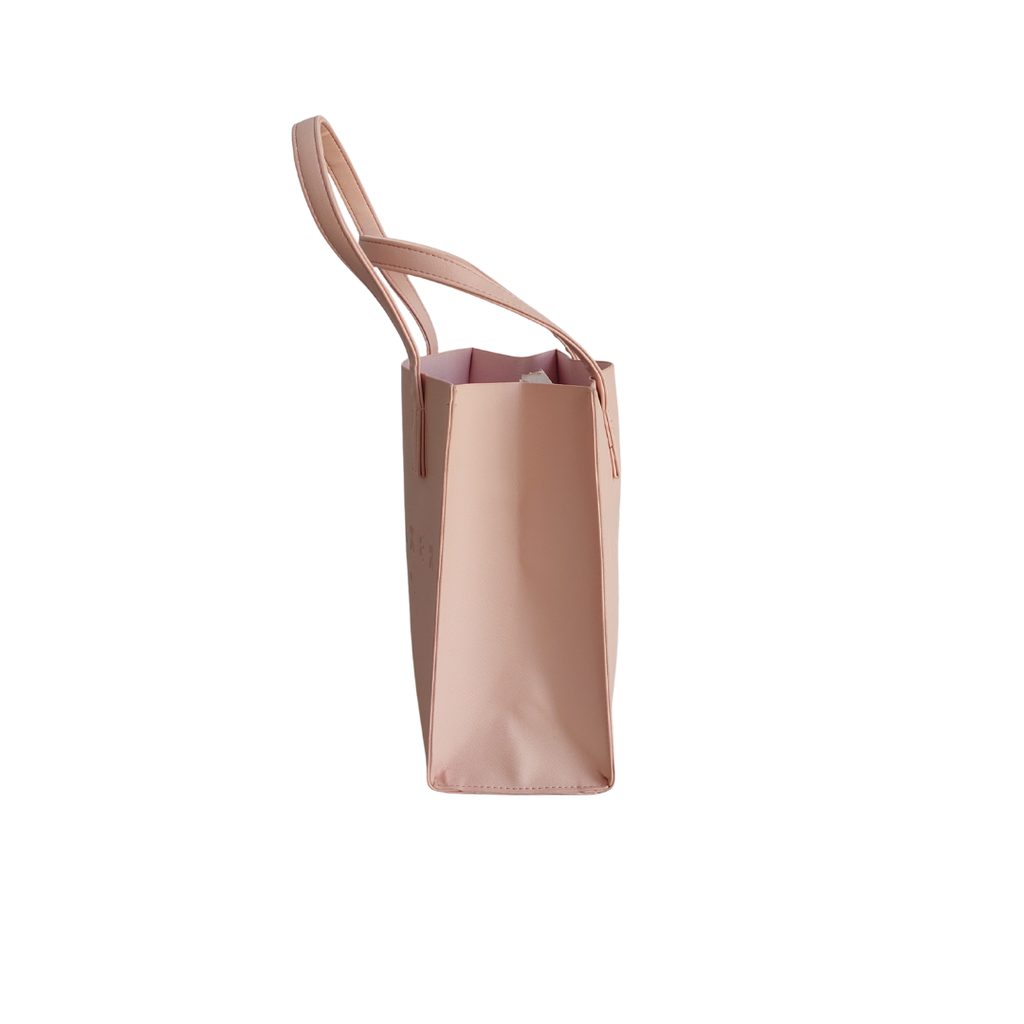 Ted Baker Pink Shopper Leatherette Small Icon Tote Bag | Gently Used |