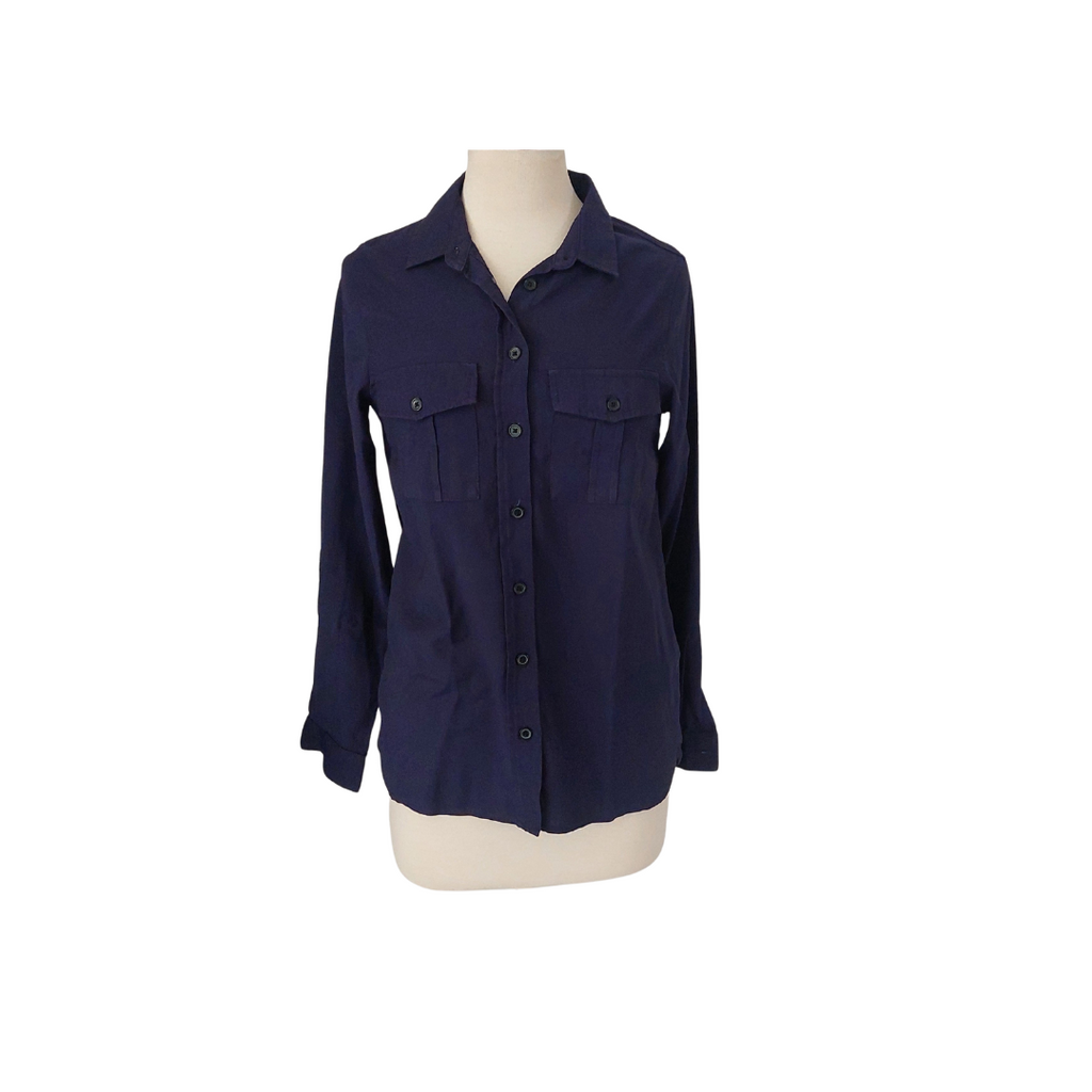 New Look Purple Button Down Collared Shirt | Pre Loved |