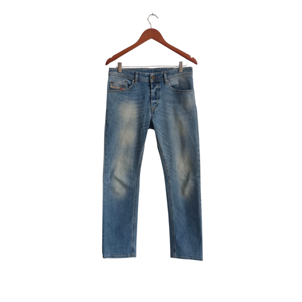 Diesel Men's Blue Straight Leg Jeans | Gently Used |