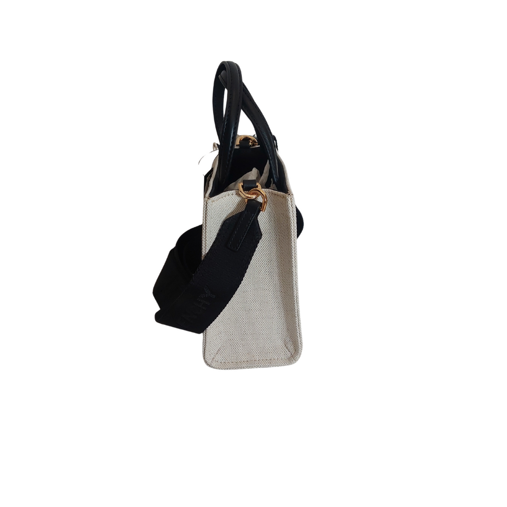 Givenchy Mini-G Cotton Canvas with Leather Trim Tote | Brand New |