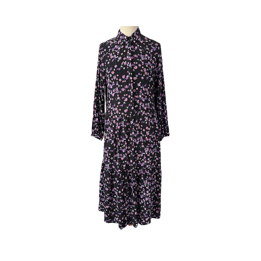 H&M Back Floral Printed Dress | Pre Loved |