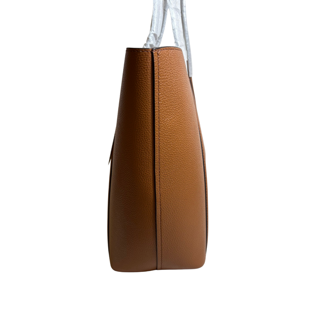 Michael Kors Hadleigh Large Leather Double Handle Tote Bag | Brand New |