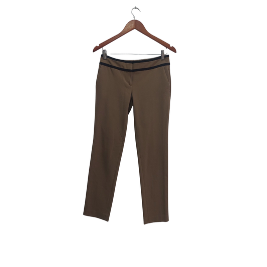 Ann Taylor Brown & Black Straight Leg Pants | Gently Used |