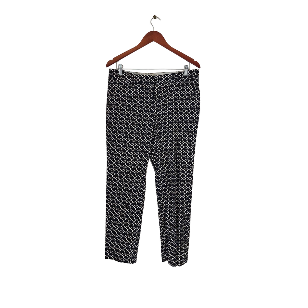 Zac & Rachel Black & White Printed Straight Leg Pants | Gently used |
