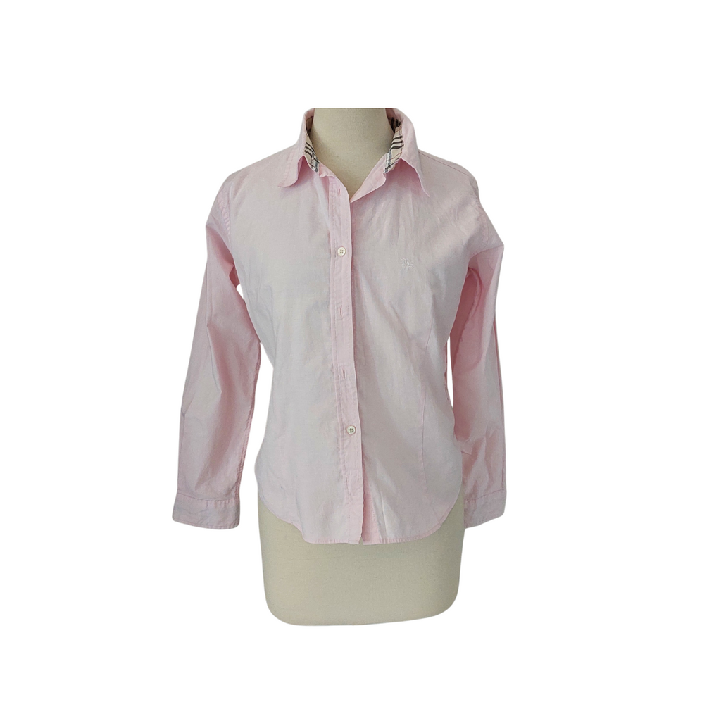 Burberry Light Pink Button Down Shirt | Gently Used |