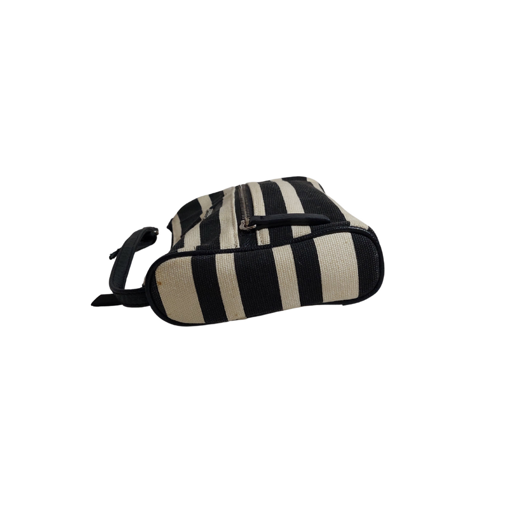 Nine West Striped Canvas Crossbody Bag | Pre Loved |