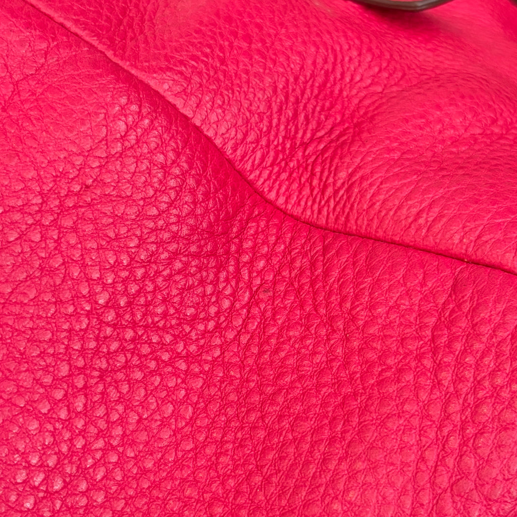 Coach Bag Ruby Pink Madison Leather Small Phoebe Shoulder Bag | Pre Loved |