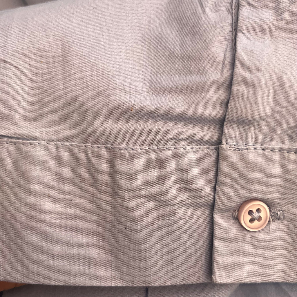 Mango Sky Blue Round Neck Long Top | Gently Used |