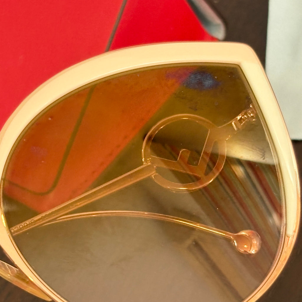 Fendi FF0290/S Cat-eye Rose Gold Sunglasses | Gently Used |