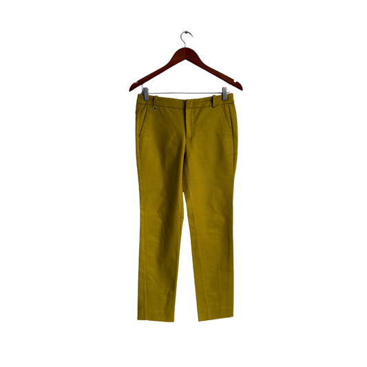 Zara Mustard Yellow  Cigarette Trousers | Gently Used |