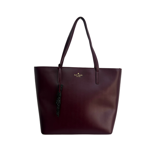 Kate Spade Cherrywood Janie Medium Tote Bag | Gently Used |
