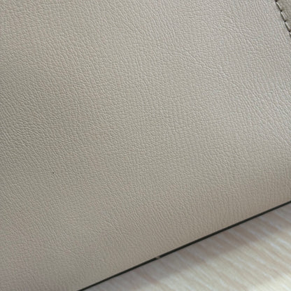 Michael Kors Beige Leather Kinsley Medium Satchel Bag | Pre Loved |
