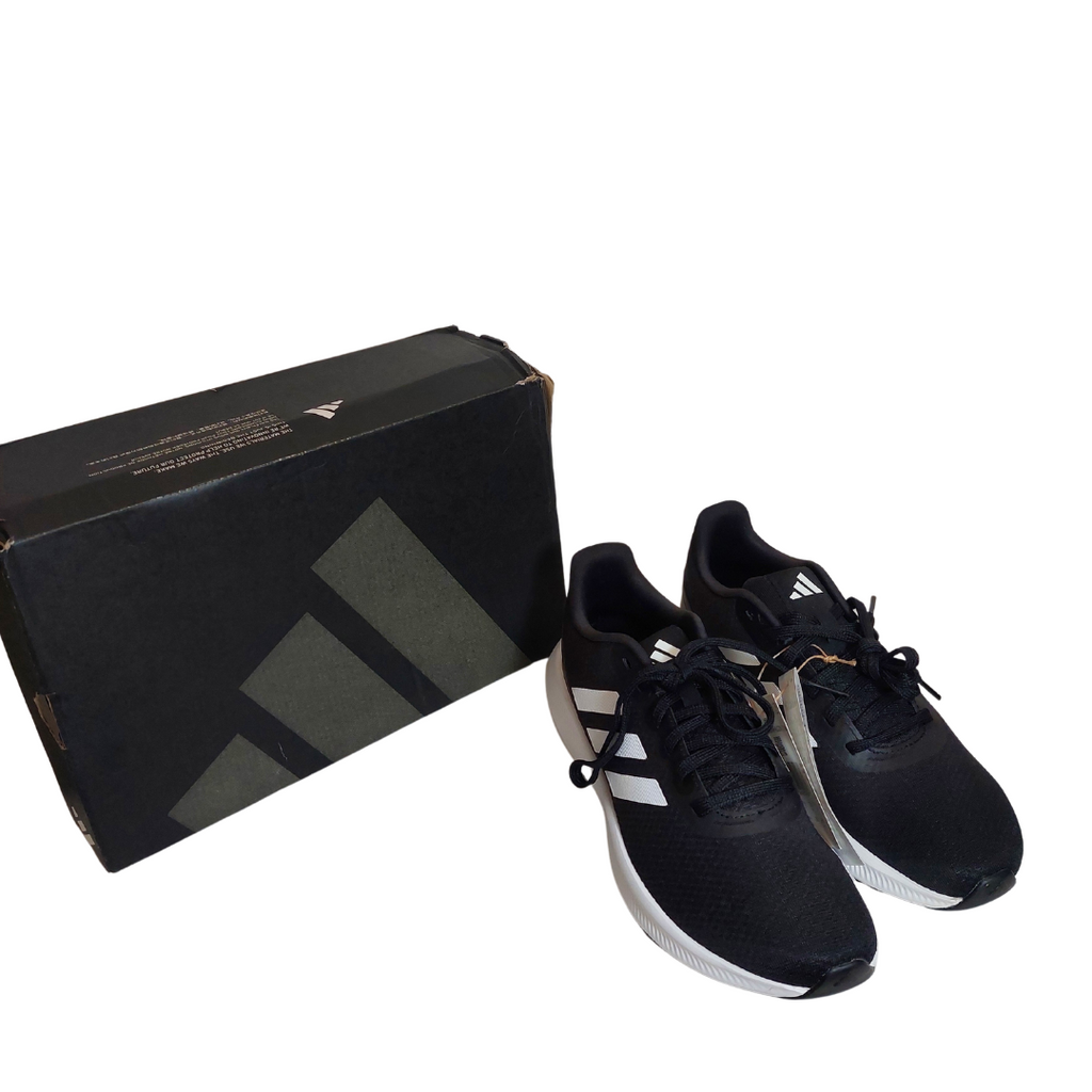 Adidas Black Run Falcon 3.0 Shoes | Brand New |