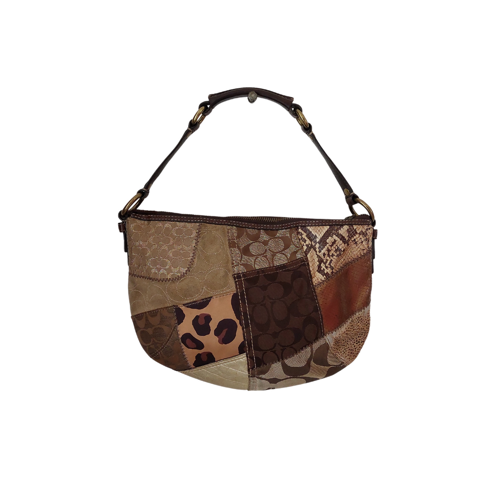 Coach Signature Sufflette Patchwork Shoulder Bag | Pre Loved |