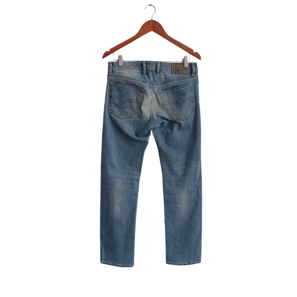 Diesel Men's Blue Straight Leg Jeans | Gently Used |