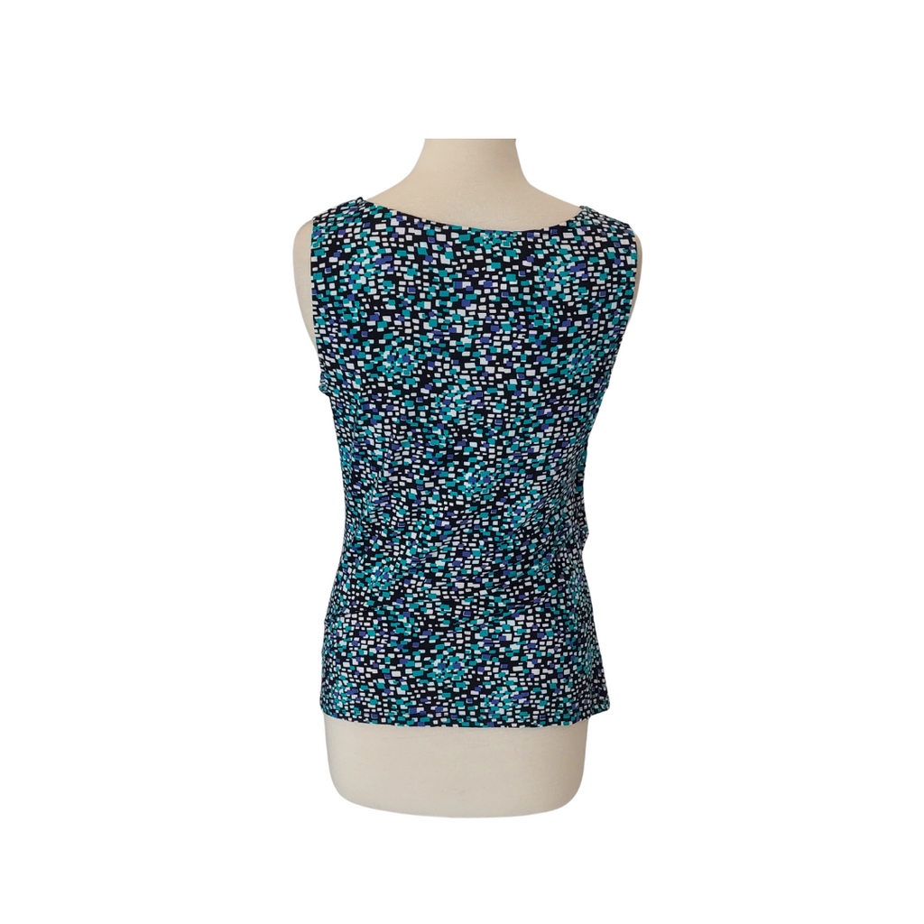 Cleo Multicolour Crossover Sleeveless Top | Brand New |