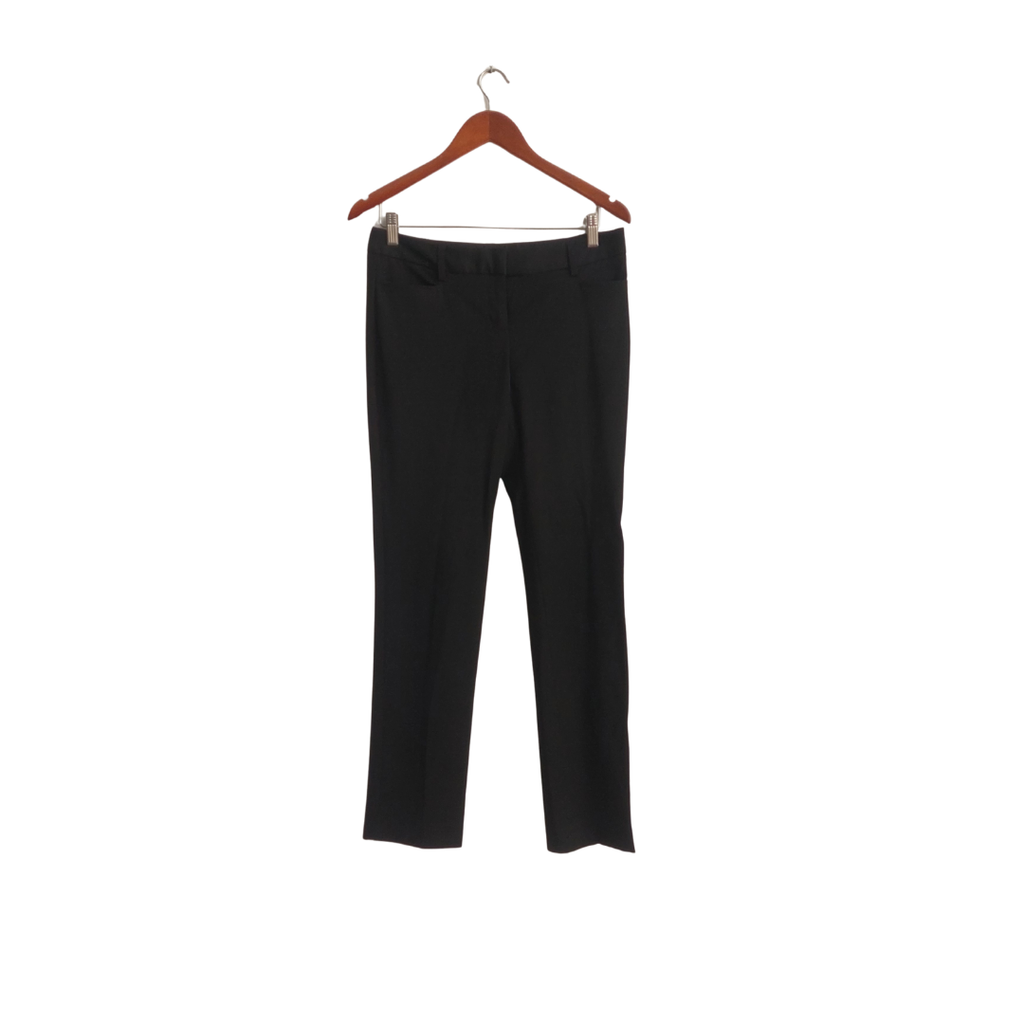 Express Black Straight Leg Columnist Pants | Pre Loved |