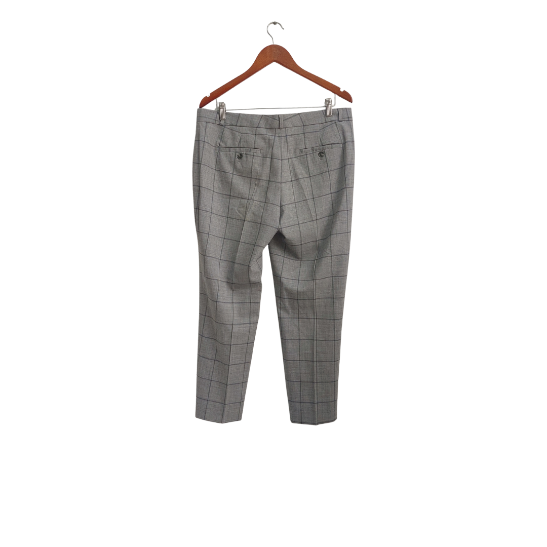 Banana Republic Gray Plaid Avery Fit Pants | Gently Used |