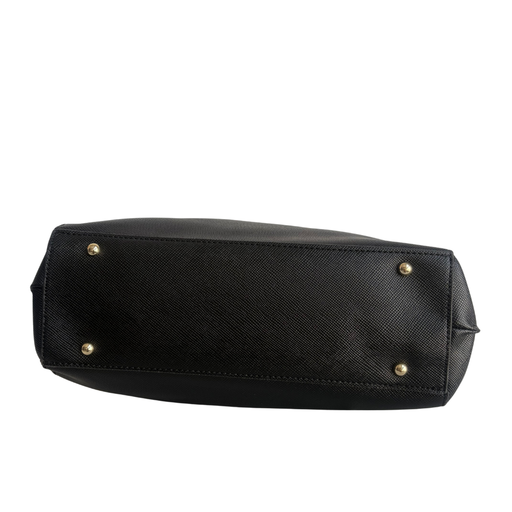 Guess Black Noelle Girlfriend Satchel Bag | Gently Used |