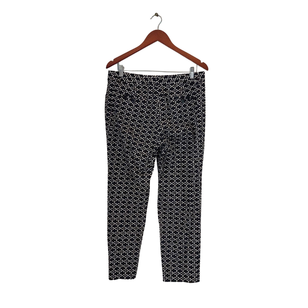 Zac & Rachel Black & White Printed Straight Leg Pants | Gently used |