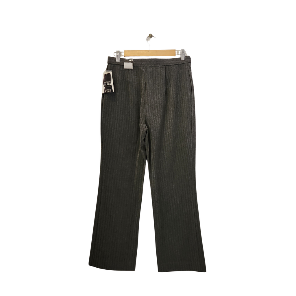 east5th 'Secretly Slender' Grey Formal Pants | Brand New |