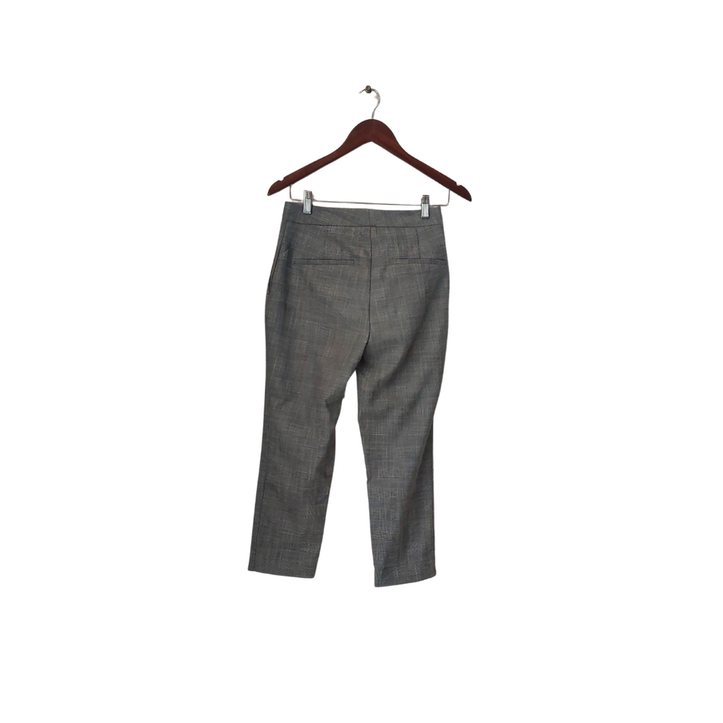 Zara Grey Checked Formal Pants | Brand New |