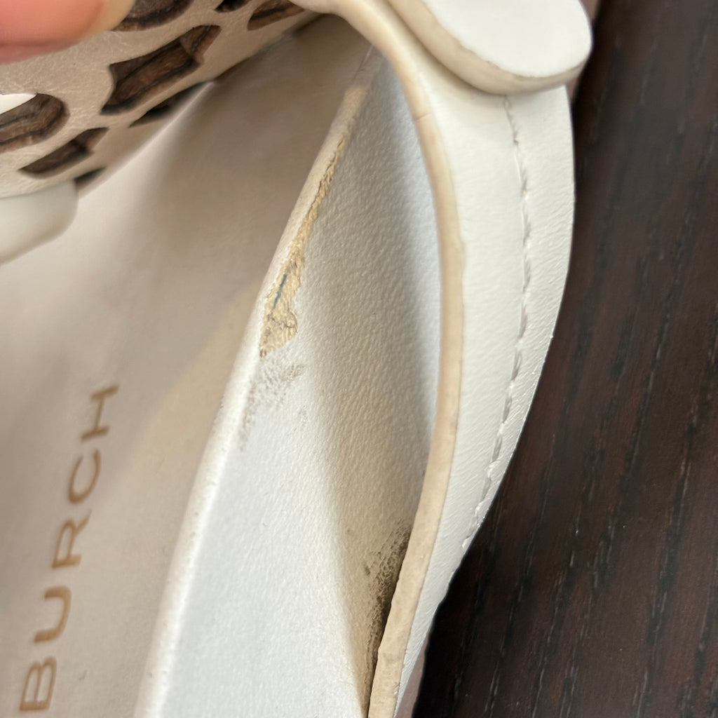 Tory Burch Ivory Miller Cloud Sandals | Pre Loved |