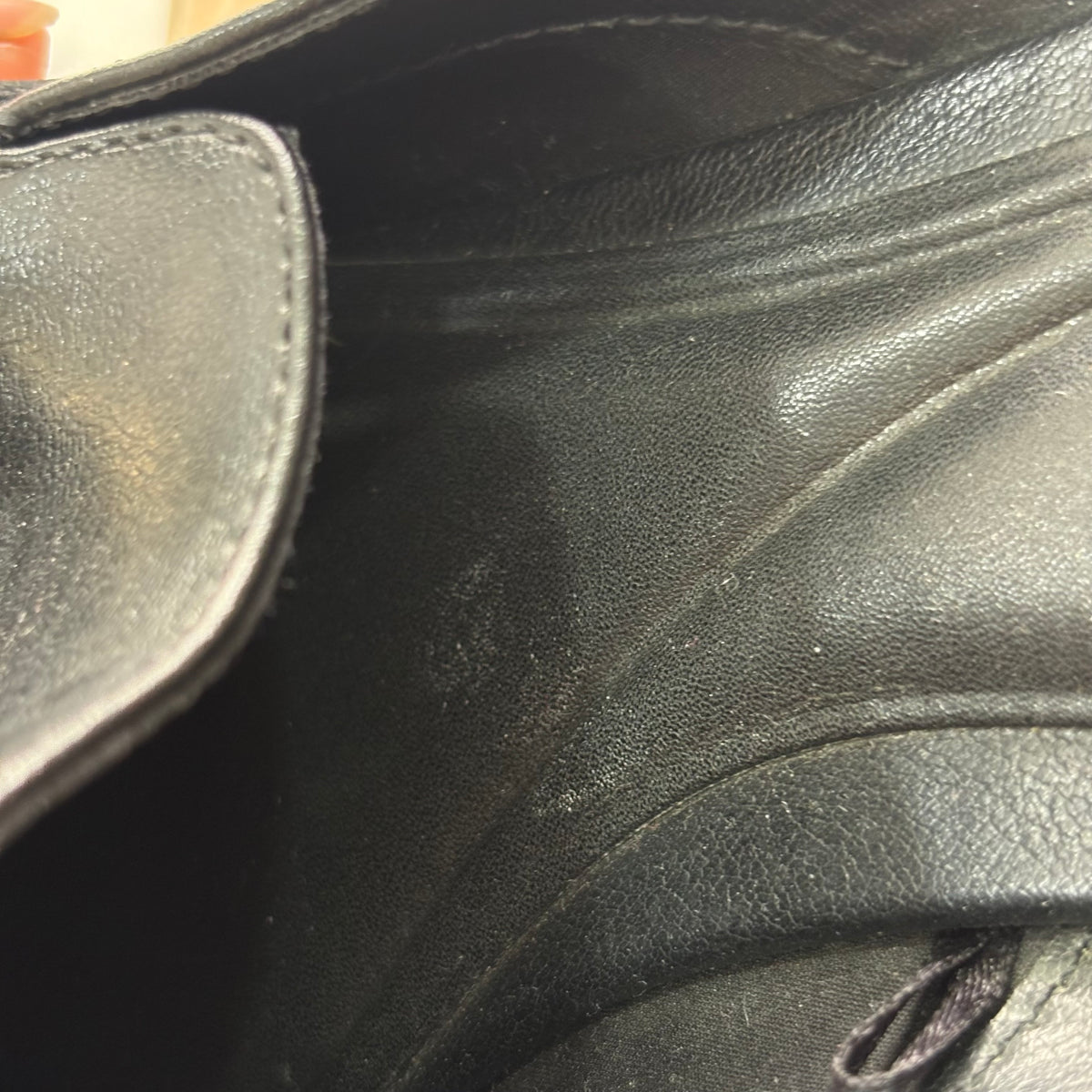 Zara Black Metallic Faux Leather Loafers | Pre Loved |