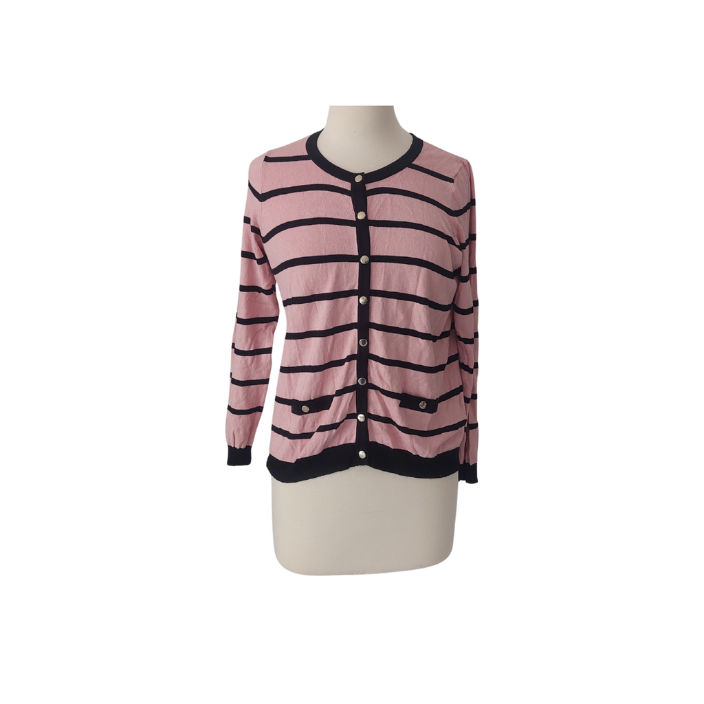 Marks & Spencer Pink & Black Striped Sweater | Gently used |