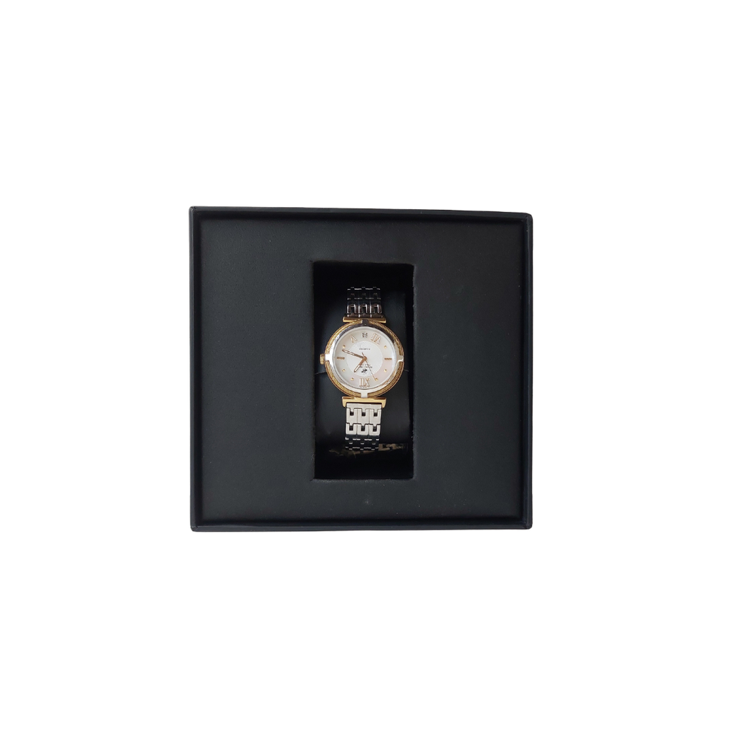 Beverly Hills Polo Club Two Tone BP3222X.220 White Dial Watch | Gently Used |