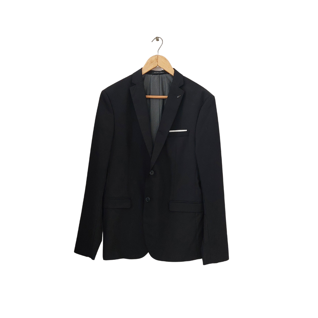 ZARA Black Men's Suit Jacket | Pre Loved |