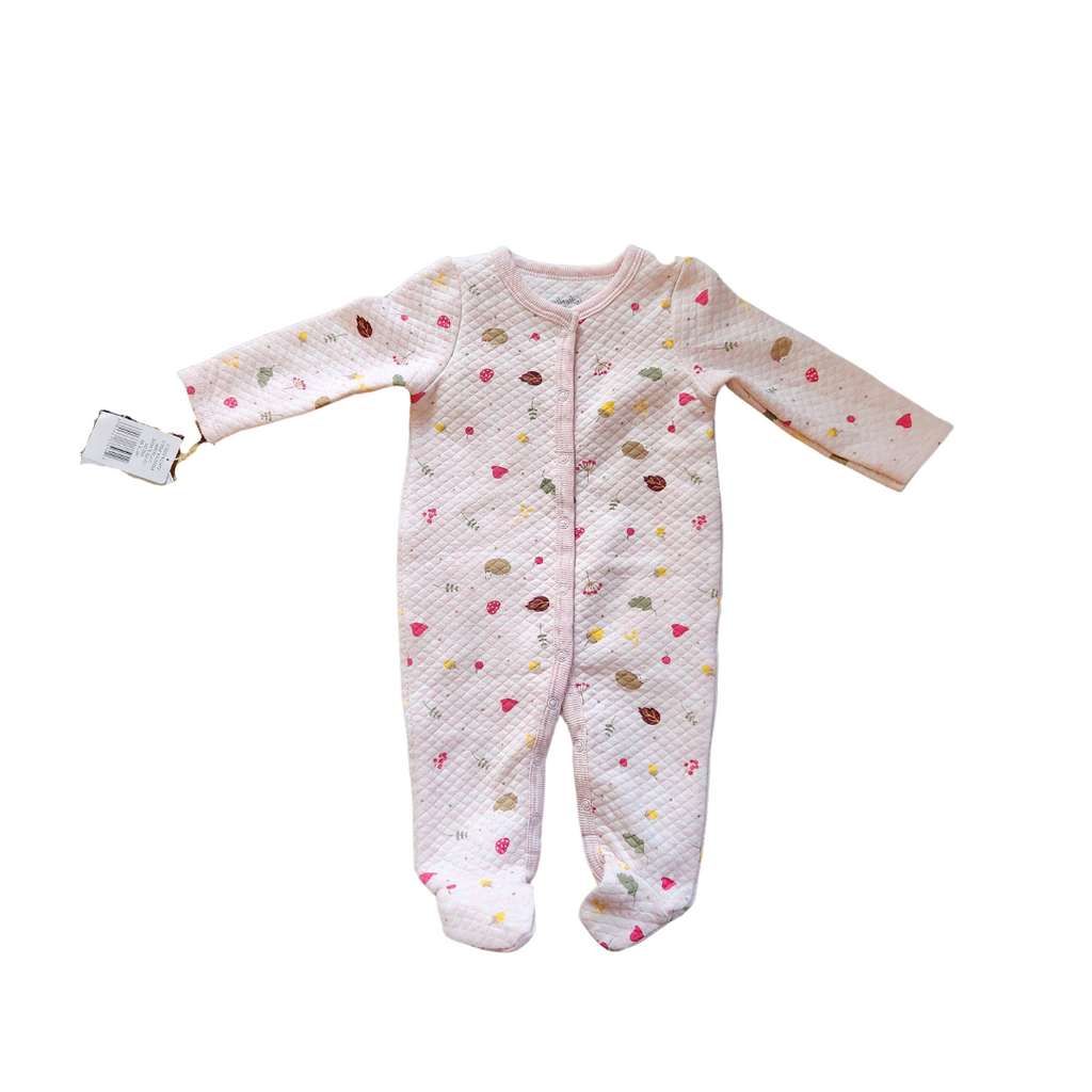 Sterling Baby Pink Printed Romper (6 months) | Brand New |