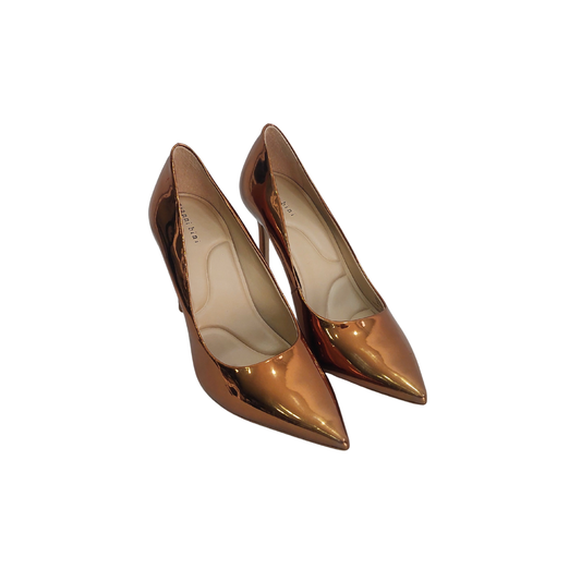 Gianni Bini Sampras Mirror Metallic Pointed Toe Pumps | Gently Used |