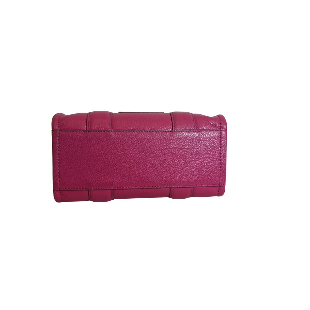 Marc Jacobs Hot Pink The Leather Small Tote Bag | Pre Loved |