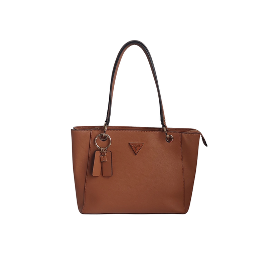 Guess Light Cognac Noelle II Small Tote Bag | Pre Loved |