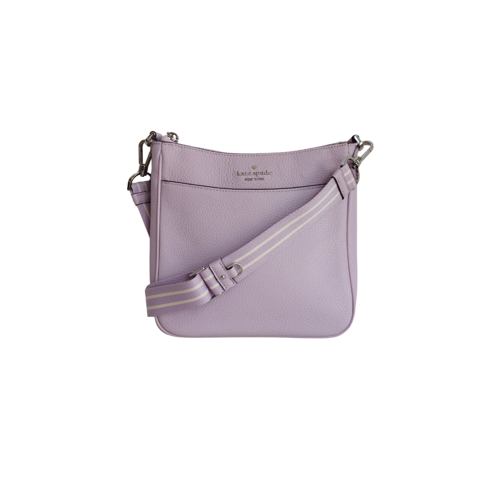 Kate Spade Lilac Emma Medium Swingback Crossbody Bag | Gently Used |