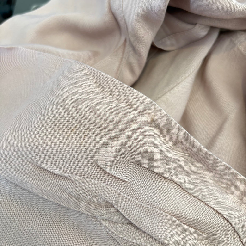 H&M Beige / Tea Pink Collared Shirt | Pre Loved |