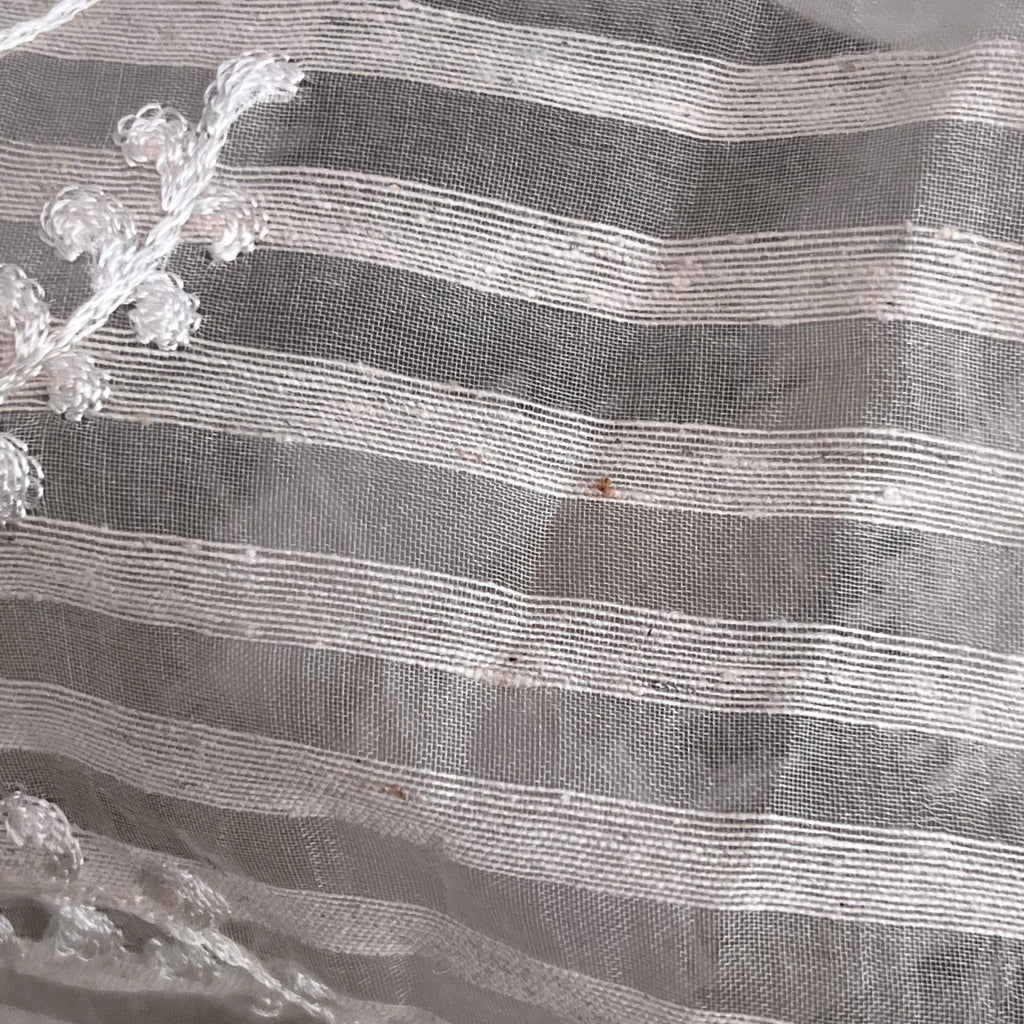 Sania Maskatiya White Thread Embroidered Wrap Cape | Brand New |