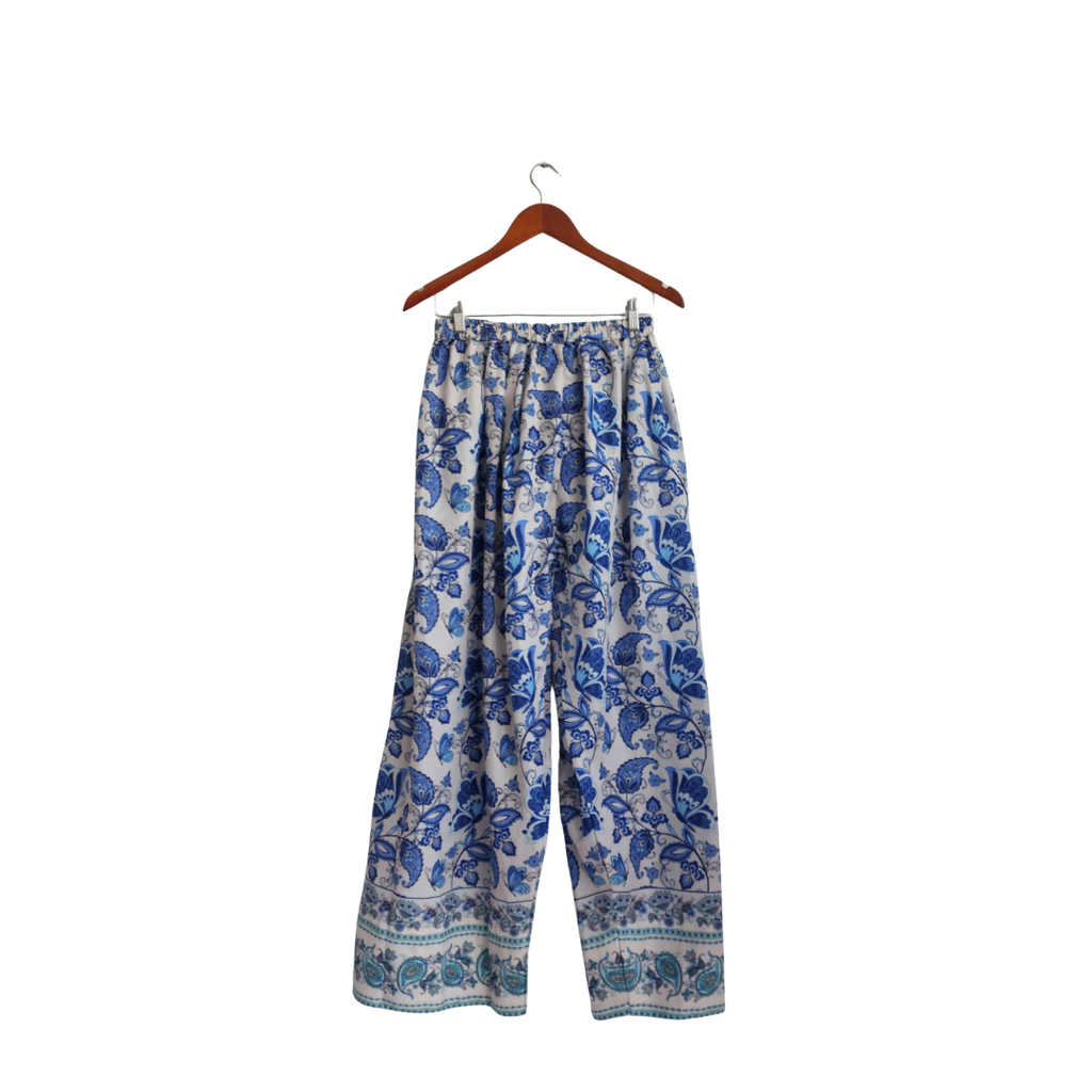 Misaal Blue Floral Printed Co-ord | Gently Used |